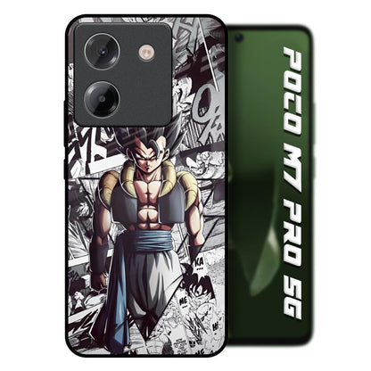 Dragon Anime Art Poco M7 Pro 5G Glass Back Cover Online