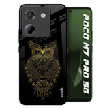 Golden Owl Poco M7 Pro 5G Glass Back Cover Online