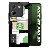 Coffee Latte Poco M7 Pro 5G Glass Back Cover Online
