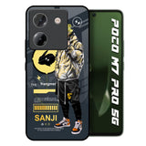 Cool Sanji Poco M7 Pro 5G Glass Back Cover Online
