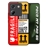 Handle With Care Poco M7 Pro 5G Glass Back Cover Online