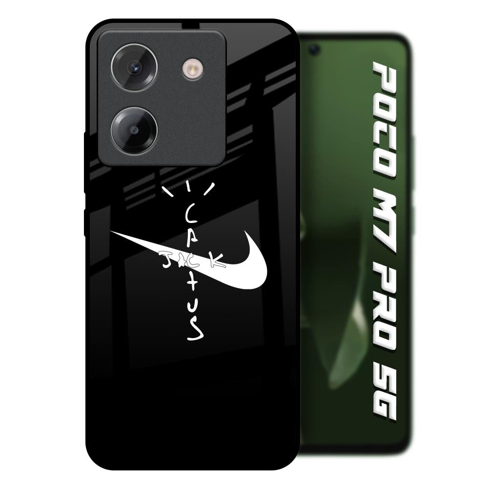 Jack Cactus Poco M7 Pro 5G Glass Back Cover Online