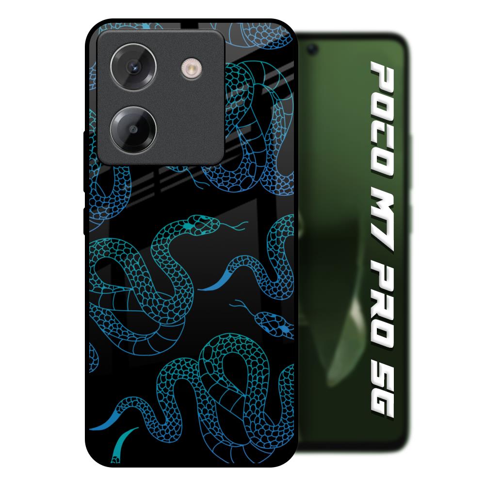 Serpentine Poco M7 Pro 5G Glass Back Cover Online