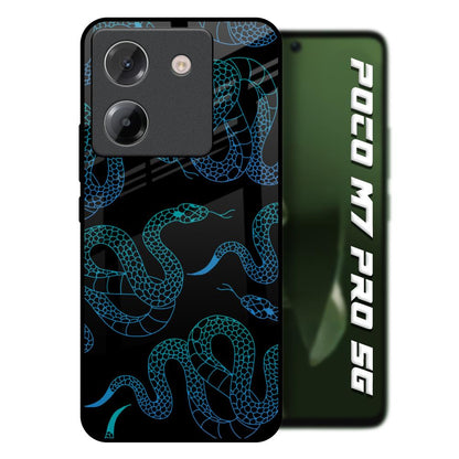 Serpentine Poco M7 Pro 5G Glass Back Cover Online