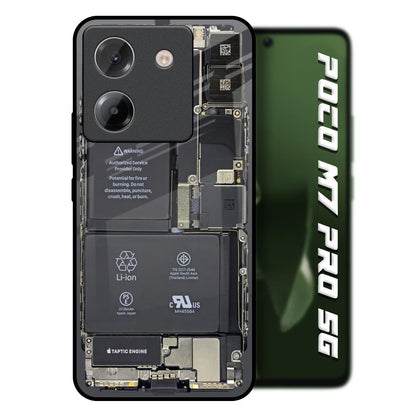 Skeleton Inside Poco M7 Pro 5G Glass Back Cover Online