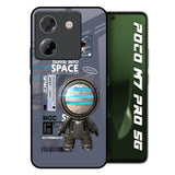 Space Travel Poco M7 Pro 5G Glass Back Cover Online