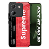 Supreme Ticket Poco M7 Pro 5G Glass Back Cover Online