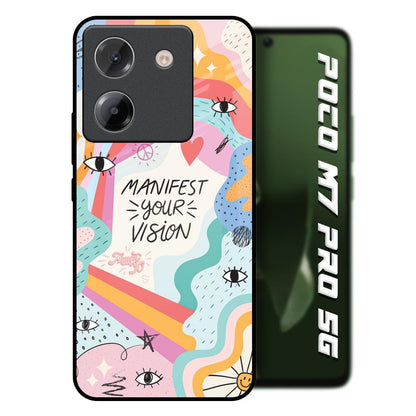 Vision Manifest Poco M7 Pro 5G Glass Back Cover Online