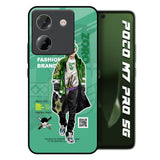 Zoro Bape Poco M7 Pro 5G Glass Back Cover Online