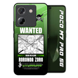 Zoro Wanted Poco M7 Pro 5G Glass Back Cover Online