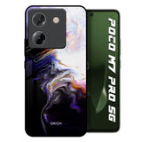 Enigma Smoke Poco M7 Pro 5G Glass Back Cover Online