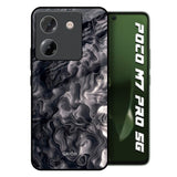 Cryptic Smoke Poco M7 Pro 5G Glass Back Cover Online