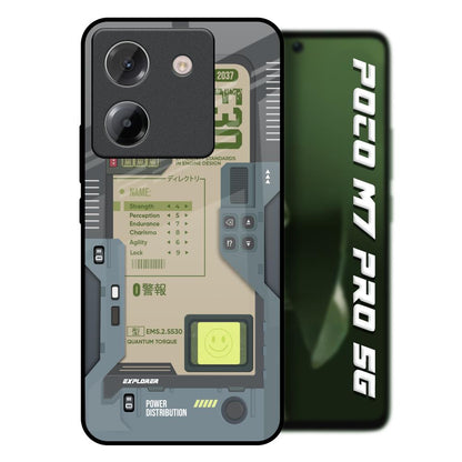 Art Station Poco M7 Pro 5G Glass Back Cover Online
