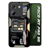 Exposed Parts Poco M7 Pro 5G Glass Back Cover Online