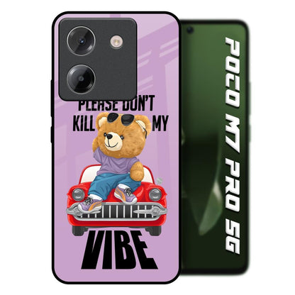 Don't Kill My Vibe Poco M7 Pro 5G Glass Back Cover Online