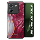 Crimson Ruby Poco M7 Pro 5G Glass Back Cover Online