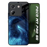 Dazzling Ocean Gradient Poco M7 Pro 5G Glass Back Cover Online