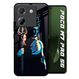 Mahakal Poco M7 Pro 5G Glass Back Cover Online