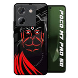 Lord Hanuman Poco M7 Pro 5G Glass Back Cover Online