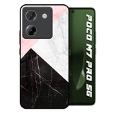 Marble Collage Art Poco M7 Pro 5G Glass Back Cover Online