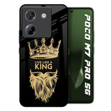 King Life Poco M7 Pro 5G Glass Back Cover Online