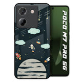 Astronaut Dream Poco M7 Pro 5G Glass Back Cover Online