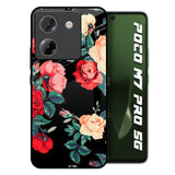 Floral Bunch Poco M7 Pro 5G Glass Back Cover Online