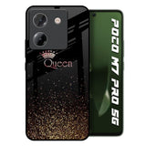 I Am The Queen Poco M7 Pro 5G Glass Back Cover Online