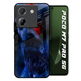 God Of War Poco M7 Pro 5G Glass Back Cover Online
