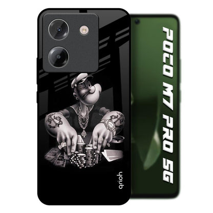 Gambling Problem Poco M7 Pro 5G Glass Back Cover Online