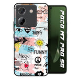 Just For You Poco M7 Pro 5G Glass Back Cover Online