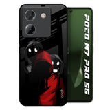 Shadow Character Poco M7 Pro 5G Glass Back Cover Online