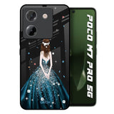 Queen Of Fashion Poco M7 Pro 5G Glass Back Cover Online