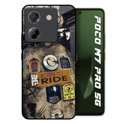 Ride Mode On Poco M7 Pro 5G Glass Back Cover Online
