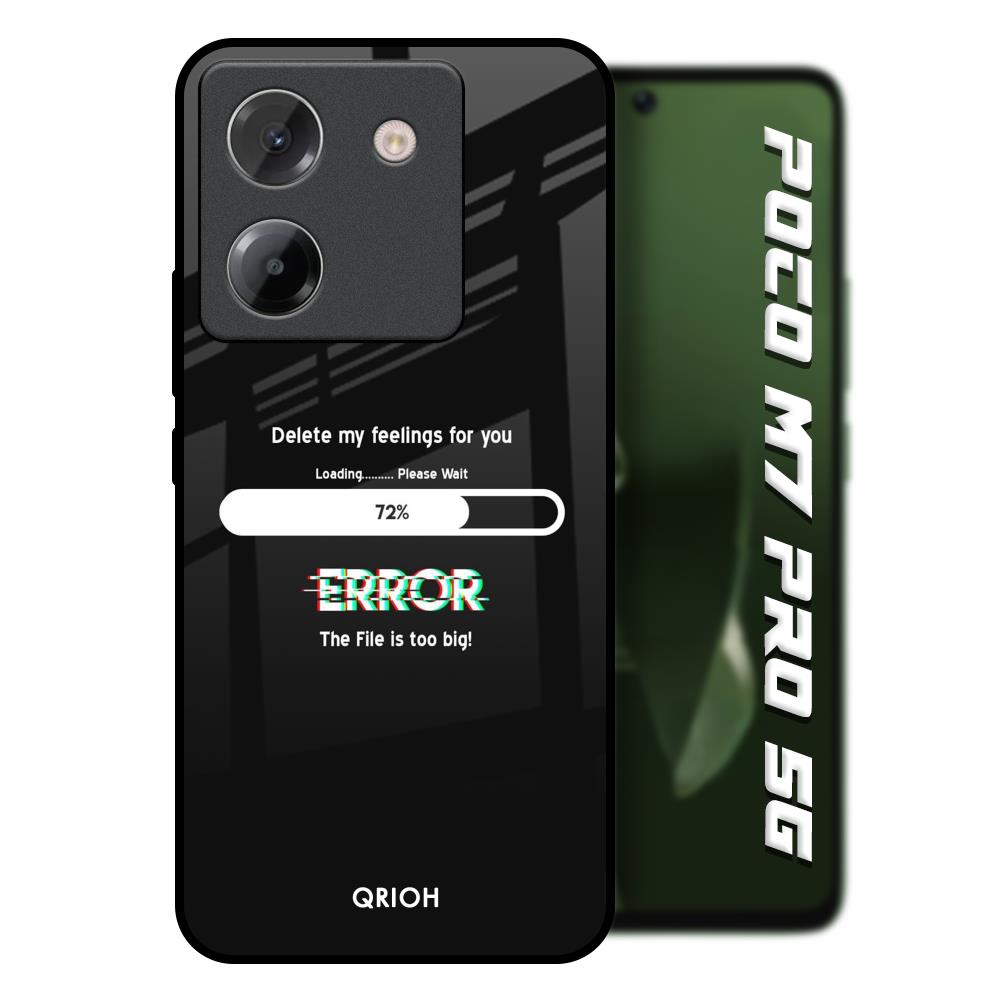 Error Poco M7 Pro 5G Glass Back Cover Online