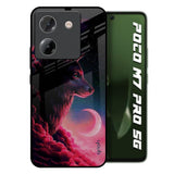Moon Wolf Poco M7 Pro 5G Glass Back Cover Online