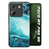 Sea Water Poco M7 Pro 5G Glass Back Cover Online