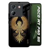 Mythical Phoenix Art Poco M7 Pro 5G Glass Back Cover Online