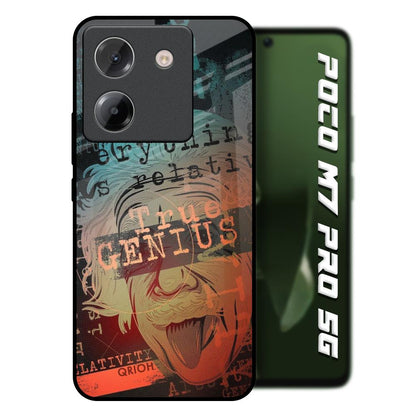 True Genius Poco M7 Pro 5G Glass Back Cover Online