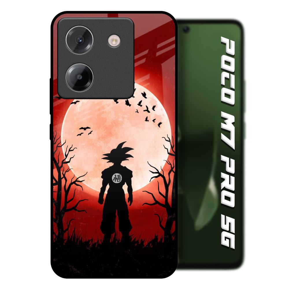 Winter Forest Poco M7 Pro 5G Glass Back Cover Online
