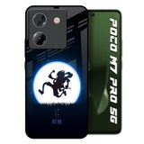 Luffy Nika Poco M7 Pro 5G Glass Back Cover Online