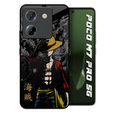 Dark Luffy Poco M7 Pro 5G Glass Back Cover Online