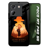 Luffy One Piece Poco M7 Pro 5G Glass Back Cover Online