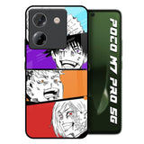 Anime Sketch Poco M7 Pro 5G Glass Back Cover Online