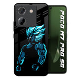 Pumped Up Anime Poco M7 Pro 5G Glass Back Cover Online