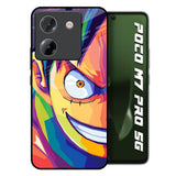 Monkey Wpap Pop Art Poco M7 Pro 5G Glass Back Cover Online