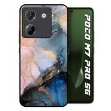 Marble Ink Abstract Poco M7 Pro 5G Glass Back Cover Online