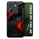 Modern Camo Abstract Poco M7 Pro 5G Glass Back Cover Online