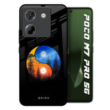 Yin Yang Balance Poco M7 Pro 5G Glass Back Cover Online