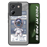 Space Flight Pass Poco M7 Pro 5G Glass Back Cover Online